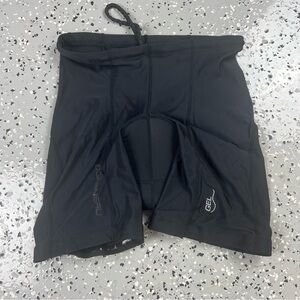 Dooyru Men's Black Athletic Shorts